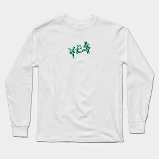 ¥£$ Long Sleeve T-Shirt